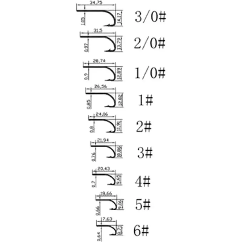 Anzuelo Mustad 277E