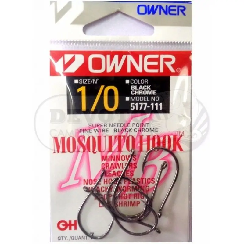 Anzuelos Owner Mosquito Hook 5177-101 # 1/0