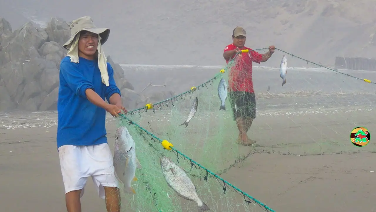 pesca con red - Cómo es la pesca con redes