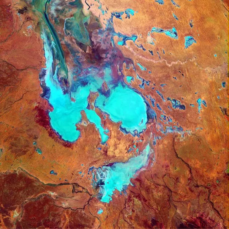 Lago eyre: el mayor lago de australia