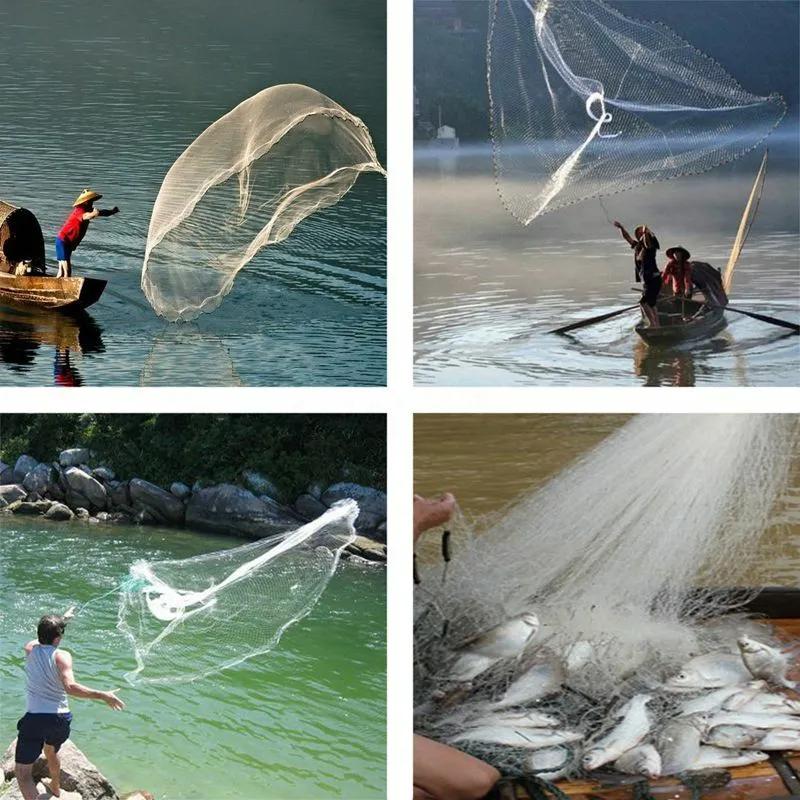 cierta red para pescar - Cómo se llama la red de pesca muy larga