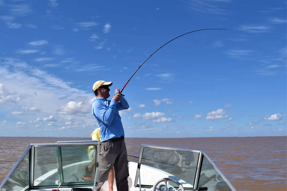 pesca en el río dela plata hoy - Cuál es el mejor viento para pescar en el Río de la Plata