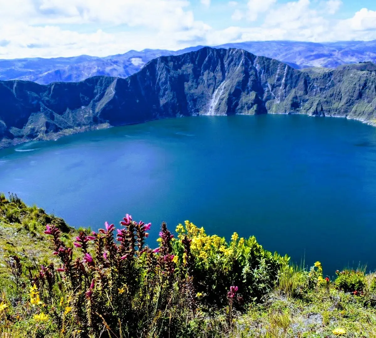 lagunas de ecuador - Cuáles son los lagos importantes de Ecuador