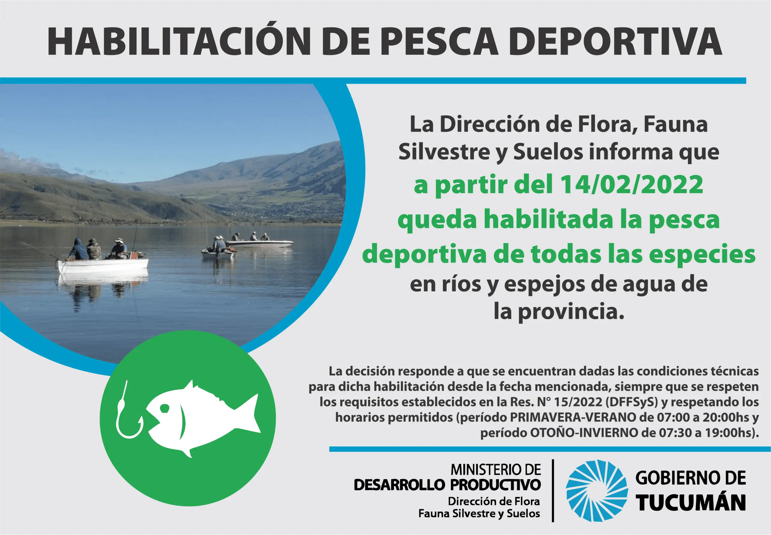 carnet de pesca tucuman - Cuándo se habilita la pesca en Tucumán 2023