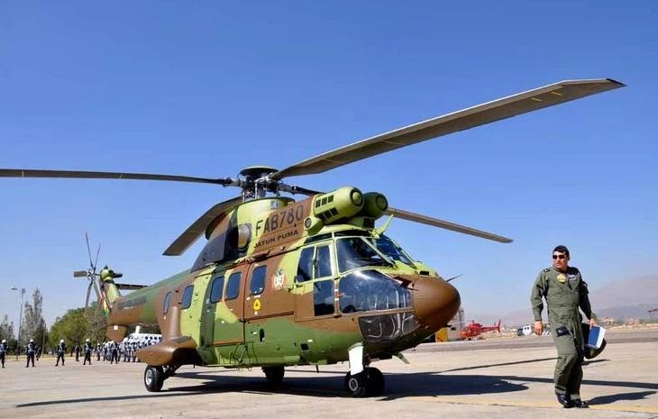 cazas bolivianos - Cuántos helicópteros de combate tiene Bolivia