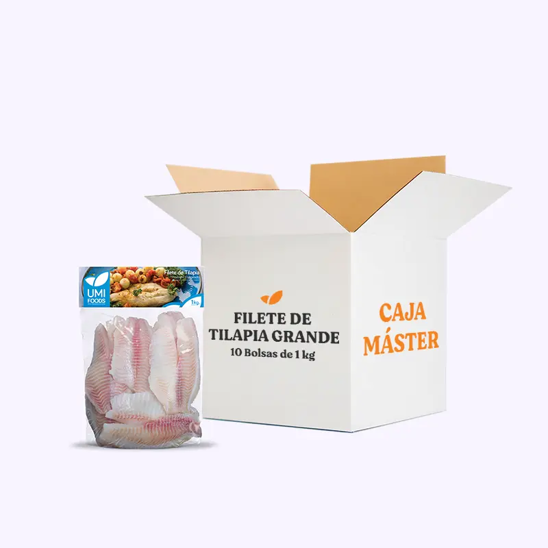 caja de pescado tilapia precio - Cuántos kilos trae una caja de filete de pescado