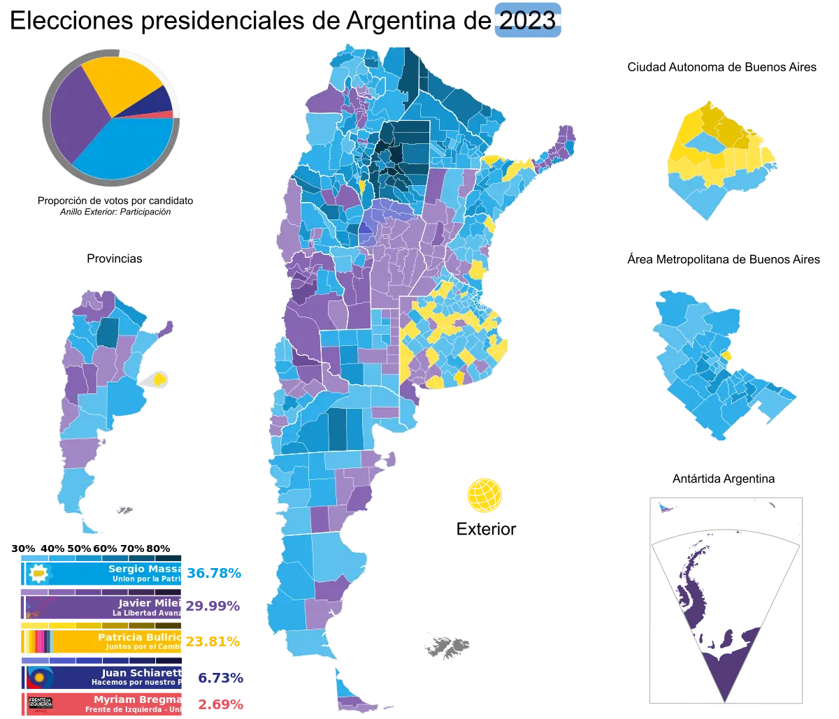 elecciones en laguna paiva - Cuántos votaron en Argentina 2023