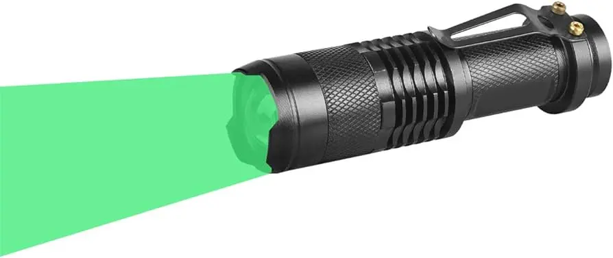 linterna laser verde para caza nocturna - Qué color de luz es mejor para cazar