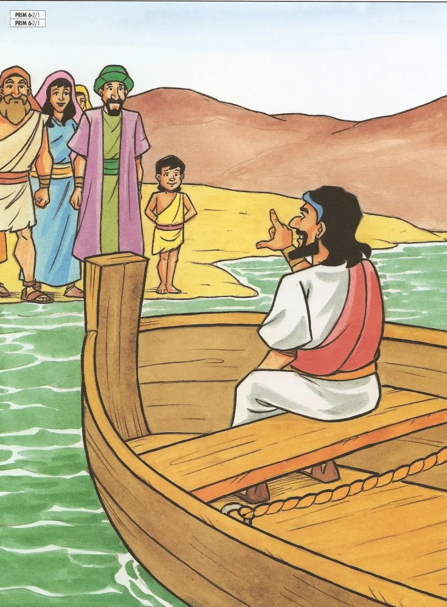 la pesca milagrosa biblia - Que nos enseña la parábola de la pesca milagrosa