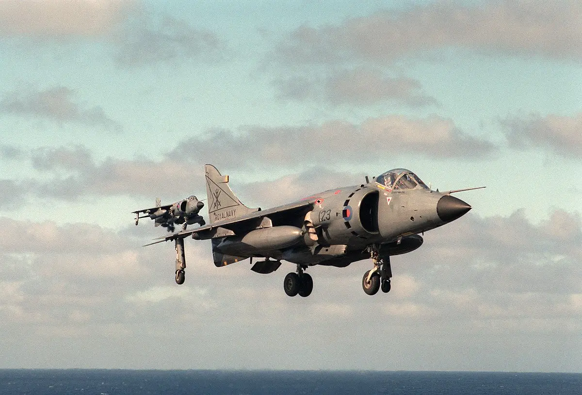 avion caza despegue vertical - Qué pasó con los aviones Harrier