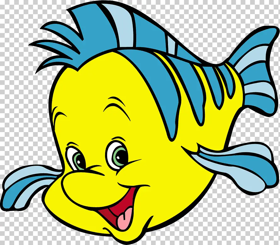 el pescado de ariel - Qué tipo de pez es Flounder en la vida real
