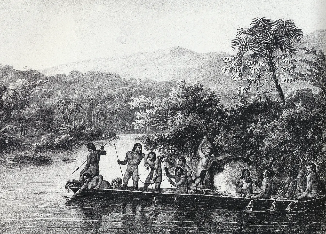pesca de los indios - Que usaban los indios para pescar