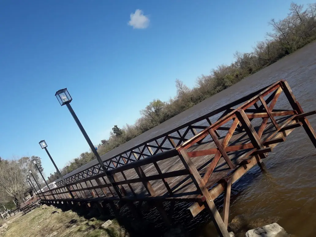 camping de pesca en zarate brazo largo - Quién construyó el puente Zarate Brazo Largo